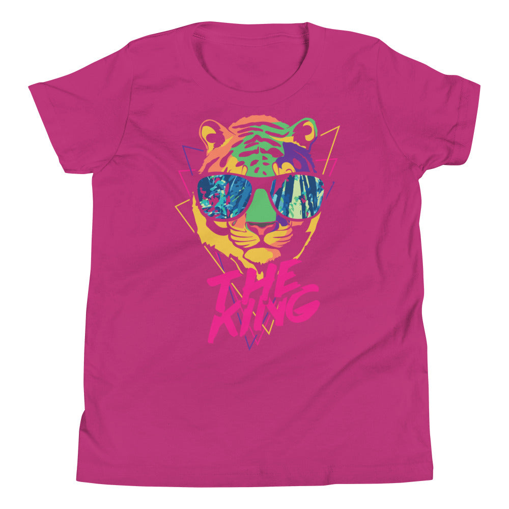 Printagon - The King - Kids Unisex T-shirt - Berry / S