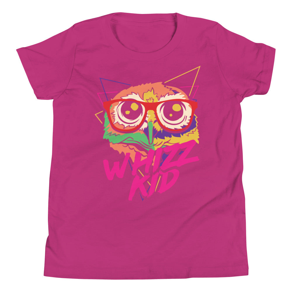 Printagon - Whizz Kid - Kids Unisex T-shirt - Berry / S