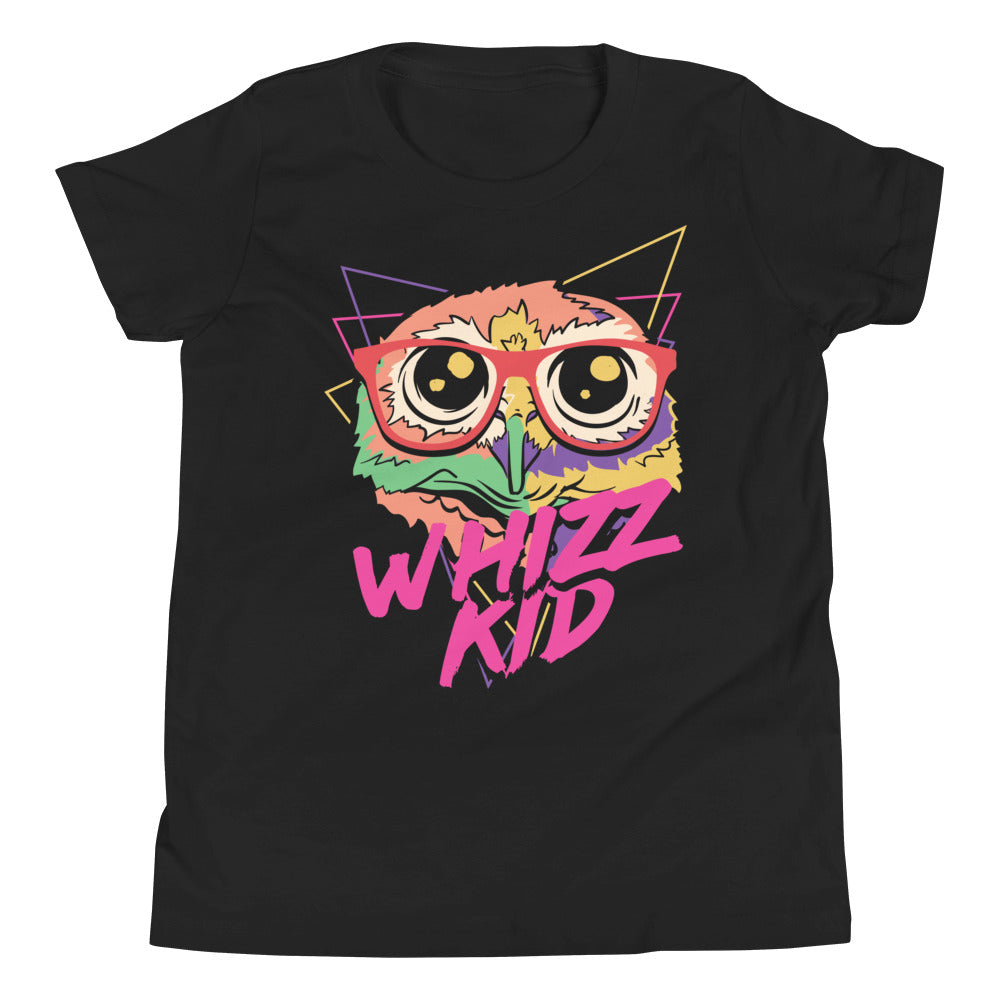 Printagon - Whizz Kid - Kids Unisex T-shirt - Black / S