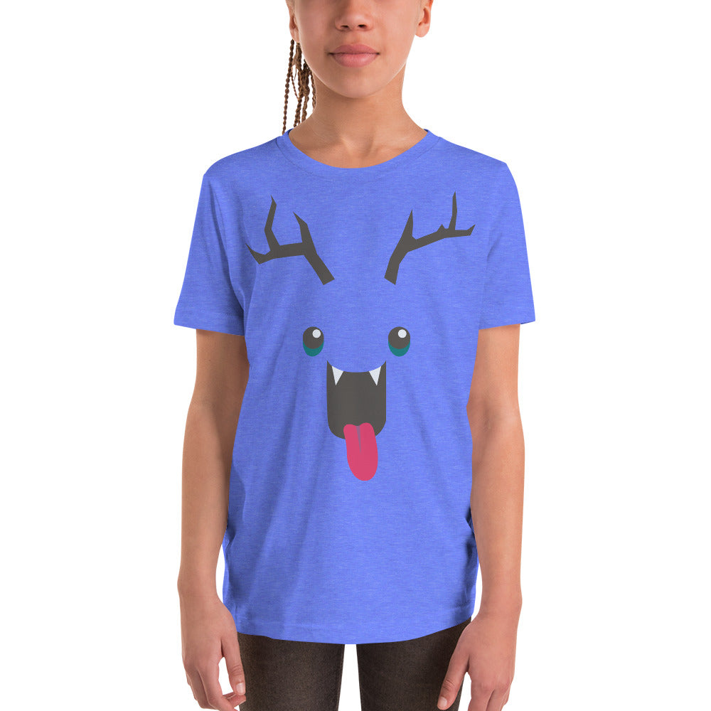 Printagon - Happy Deer - Kids Unisex T-shirt -