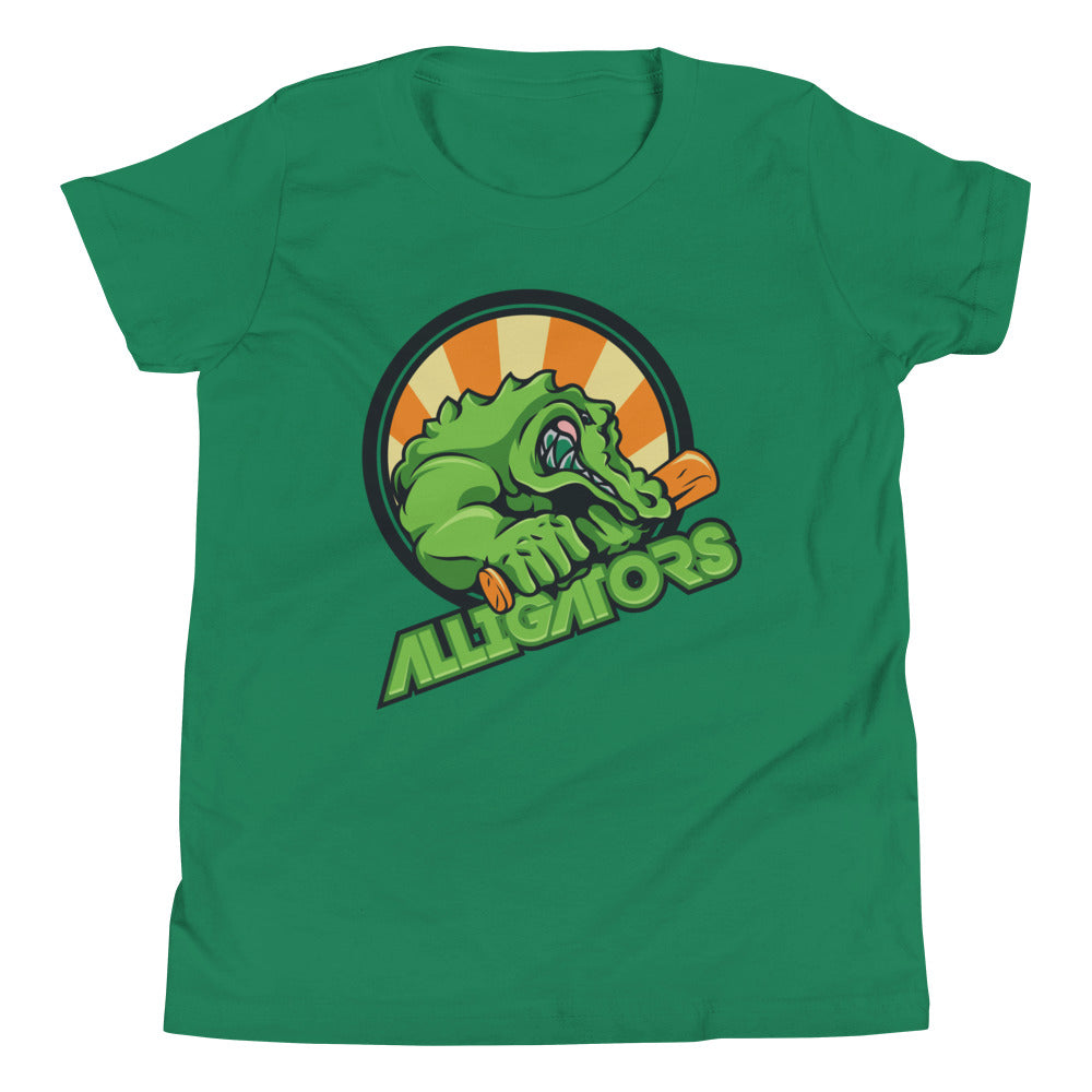 Printagon - Alligators - Kids Unisex T-shirt - Kelly / S