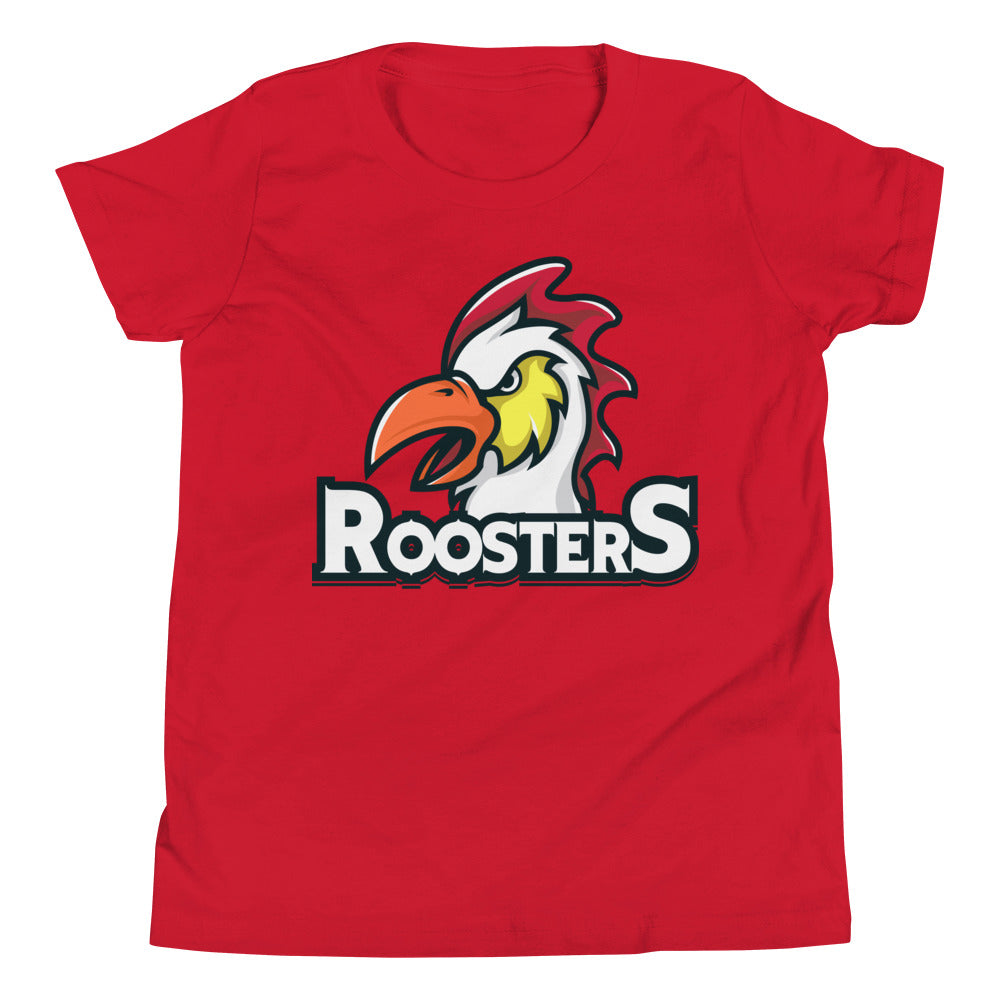 Printagon - Roosters - Kids Unisex T-shirt - Red / S