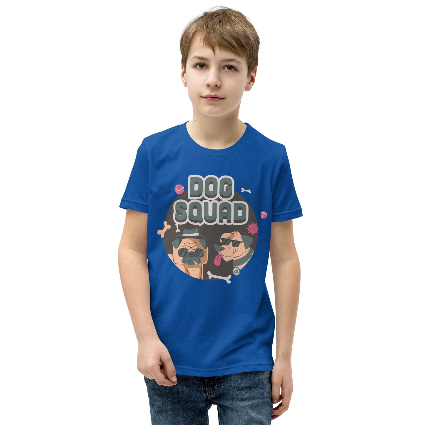 Printagon - Dog Squad - Kids Unisex T-shirt -