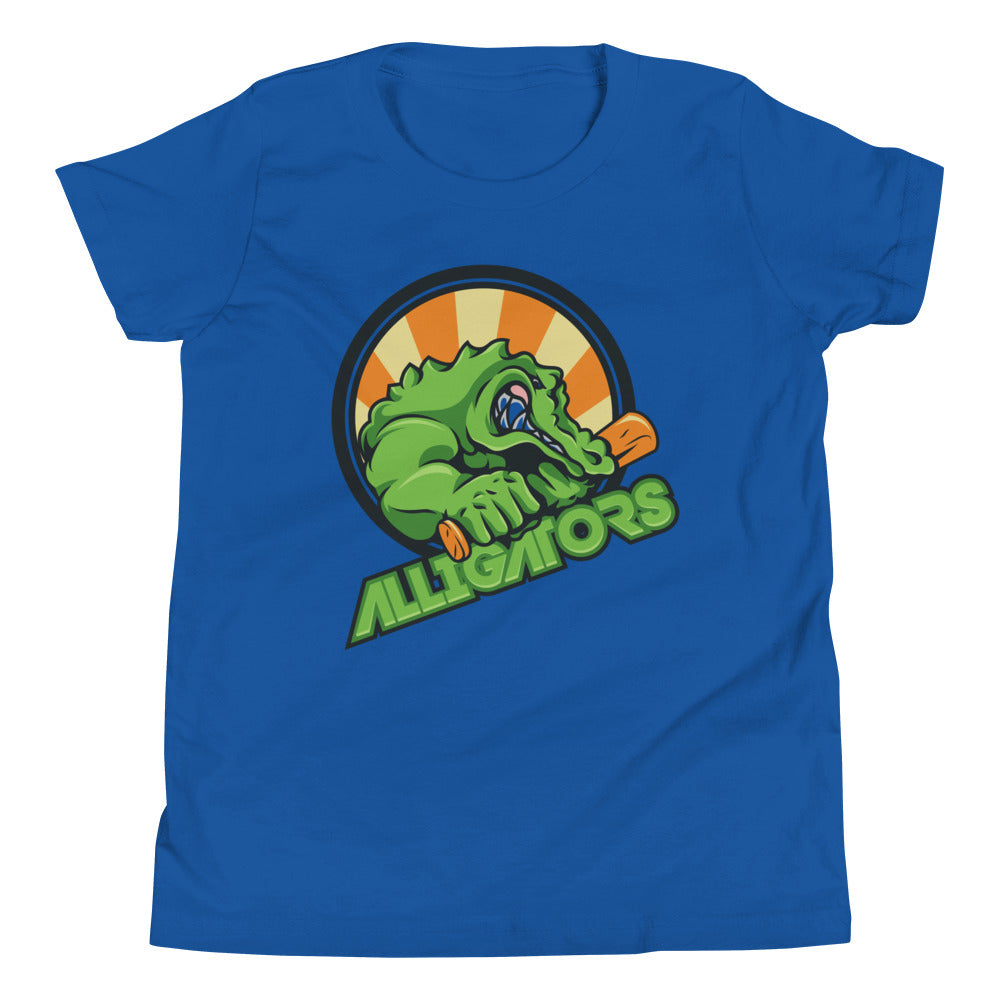 Printagon - Alligators - Kids Unisex T-shirt - True Royal / S