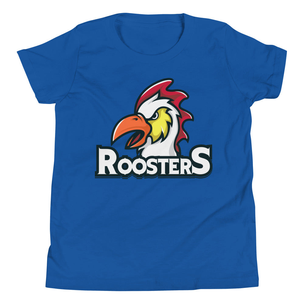 Printagon - Roosters - Kids Unisex T-shirt - True Royal / S