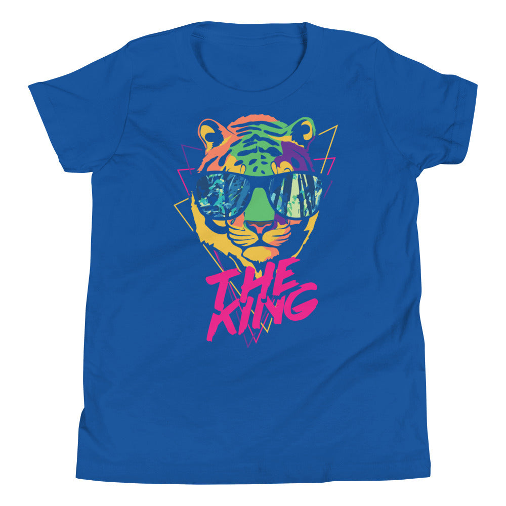 Printagon - The King - Kids Unisex T-shirt - True Royal / S