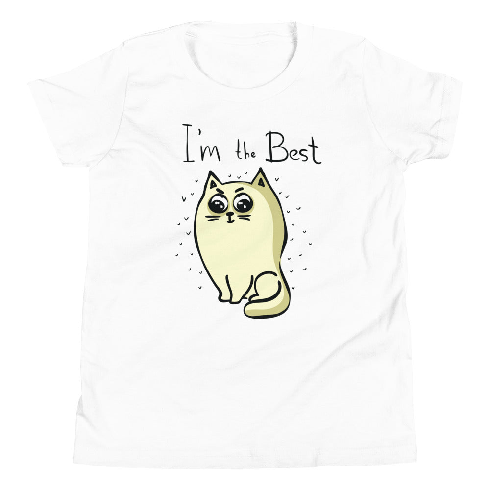 Printagon - I'm The Best - Kids Unisex T-shirt - White / S