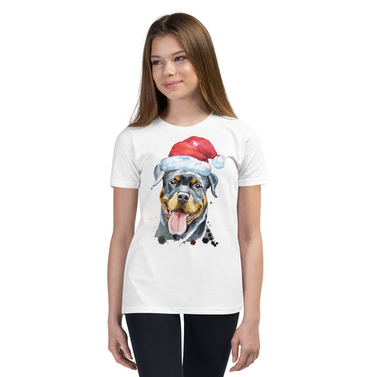 Printagon - Christmas Dog - Unisex T-shirt -