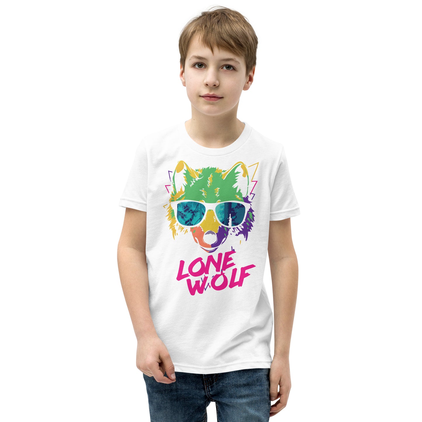 Printagon - Lone Wolf - Kids Unisex T-shirt -