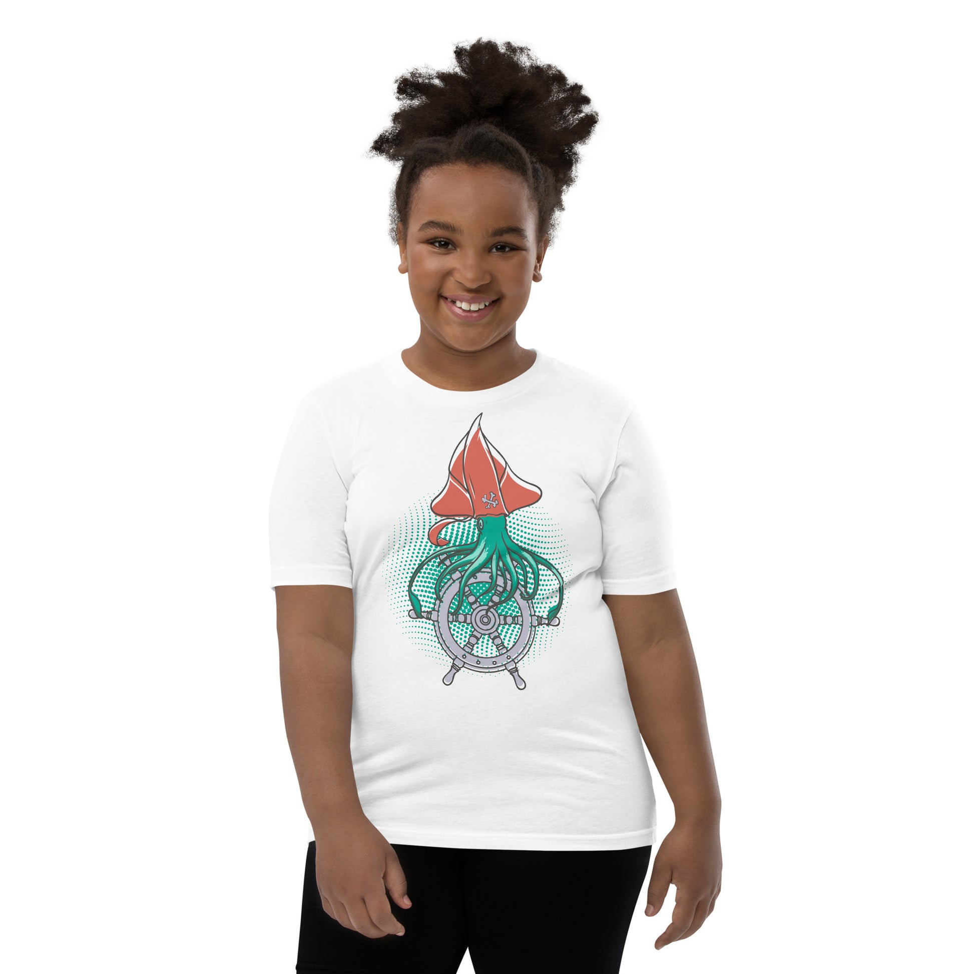 Printagon - Squid - Kids Unisex T-shirt -